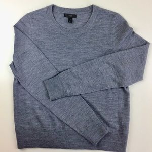 J. Crew Gray Crew Neck Sweater